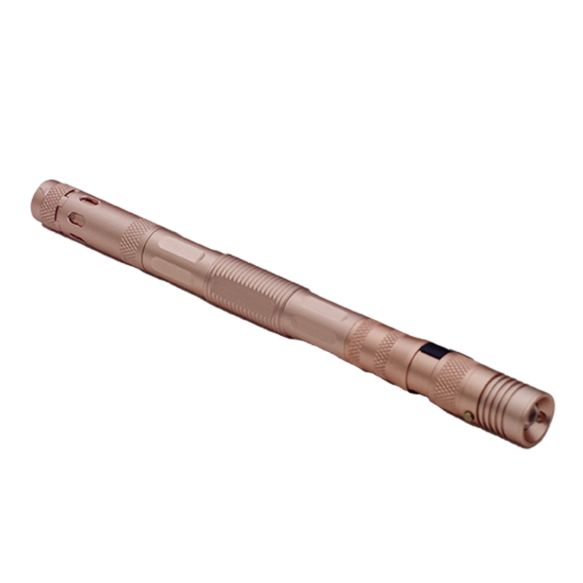Caneta Tática GM-016R com Lanterna 100 Lúmens e Ponta Quebra Vidro - Eagle Tactical