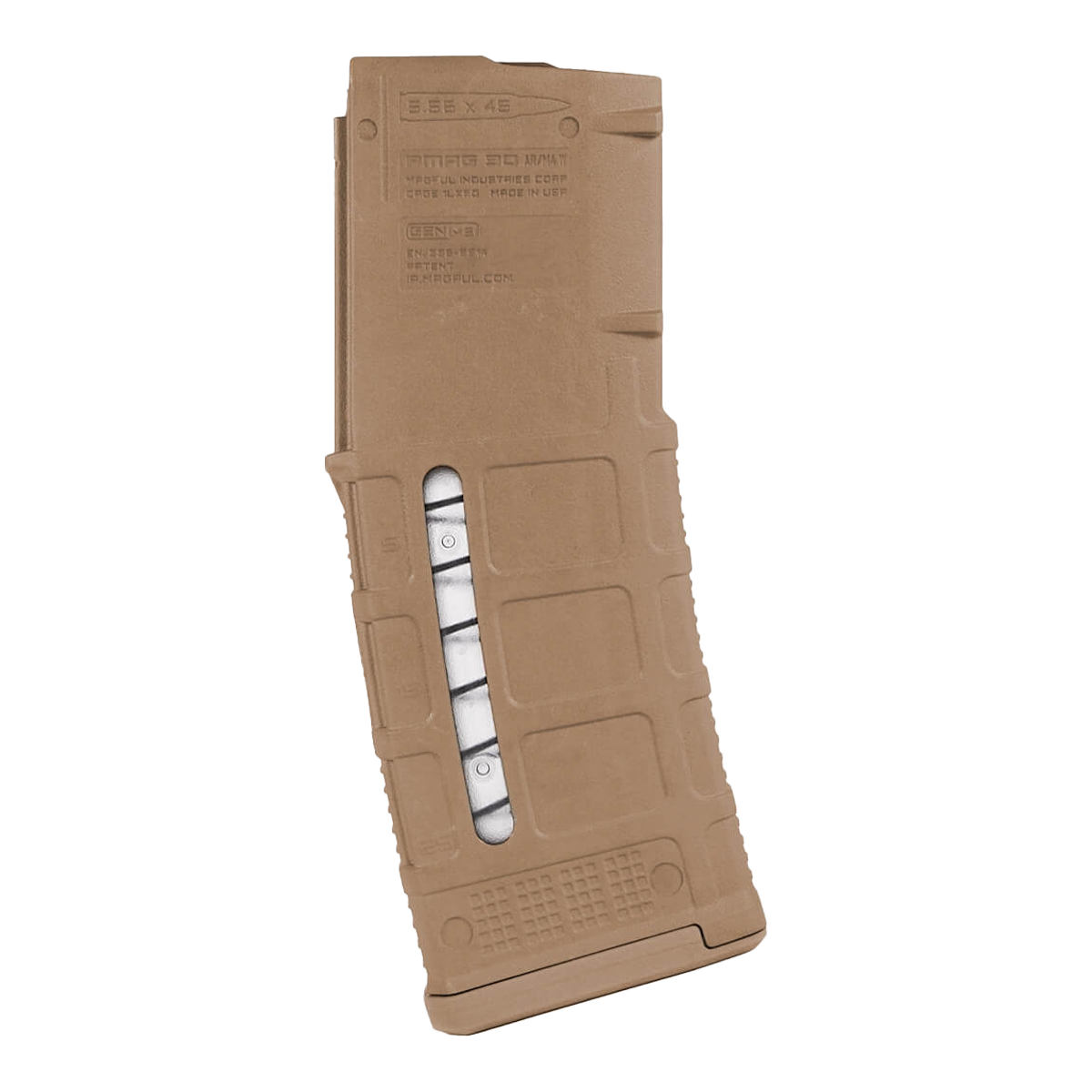 Carregador Magpul PMAG AR/M4 Gen M3 5.56X45mm - 30 Tiros