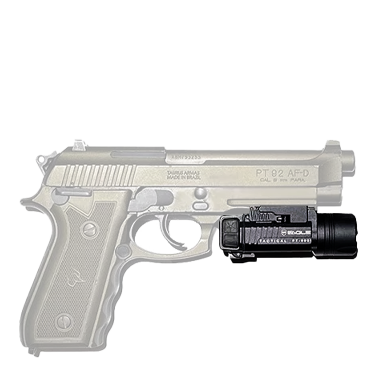 Lanterna Eagle Tactical | 400 Lúmens com Laser - FT-9901