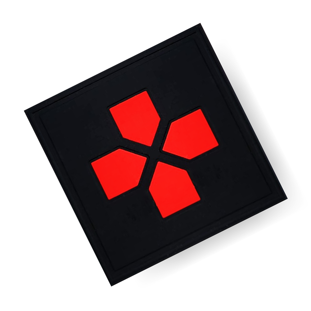 PATCH DE IDENTIFICAÇÃO FIRST AID VERMELHO