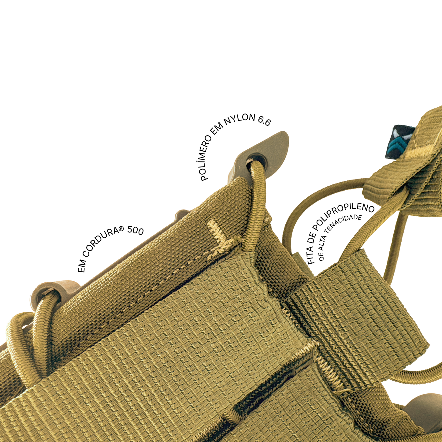 PORTA CARREGADOR DE FUZIL MOLLE X1 / FAST MAG M4 & AK