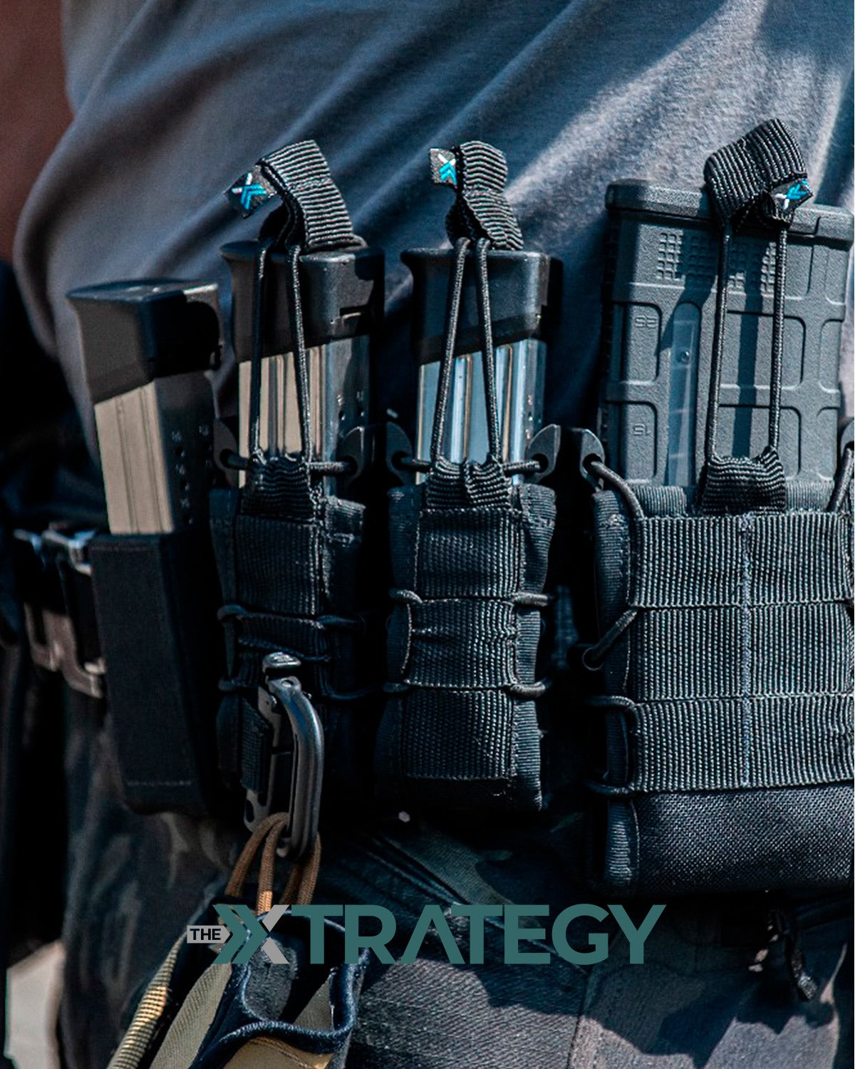PORTA CARREGADOR DE FUZIL  MOLLE X1 / FAST MAG M4 & AK