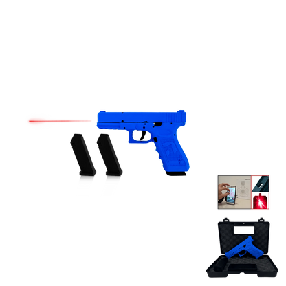 BLUE GUN PISTOLA G17 LASER - N.ENGENHARIA