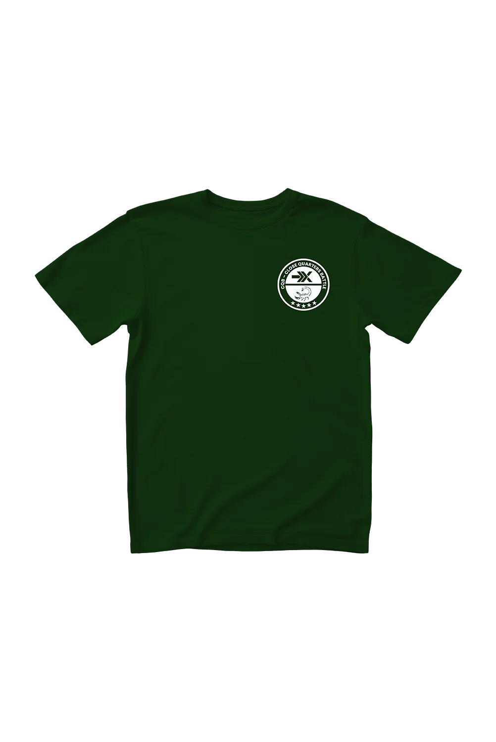 Camiseta Cqb - Close Quarters Battle Verde Bandeira / P Vestuário