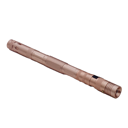 Caneta Tática GM-016R com Lanterna 100 Lúmens e Ponta Quebra Vidro -  Eagle Tactical