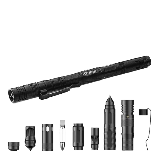 Caneta Tática GM-017 com Lanterna 100 Lúmens - Eagle Tactical