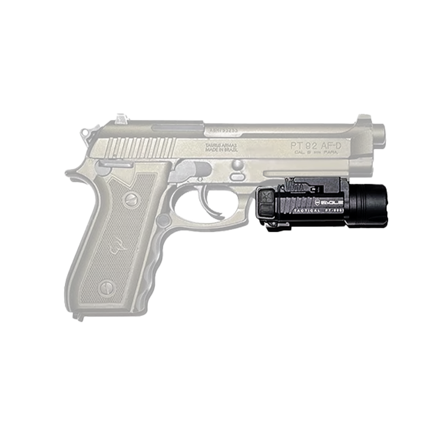 Lanterna Eagle Tactical | 400 Lumens com Laser - Ft-9901