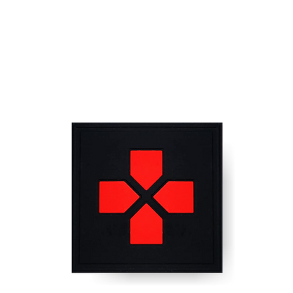 PATCH D'IDENTIFICATION ROUGE DE PREMIERS SECOURS