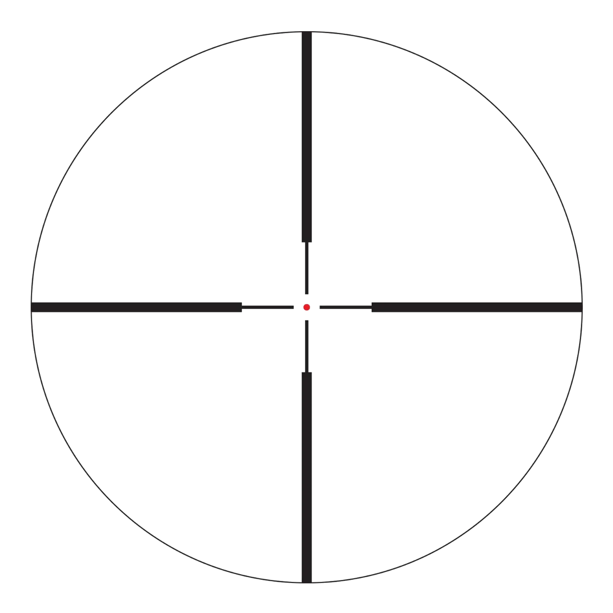 Riflescope Crossfire® II 1-4X24 Bright CF2-31037 - Vortex Optics