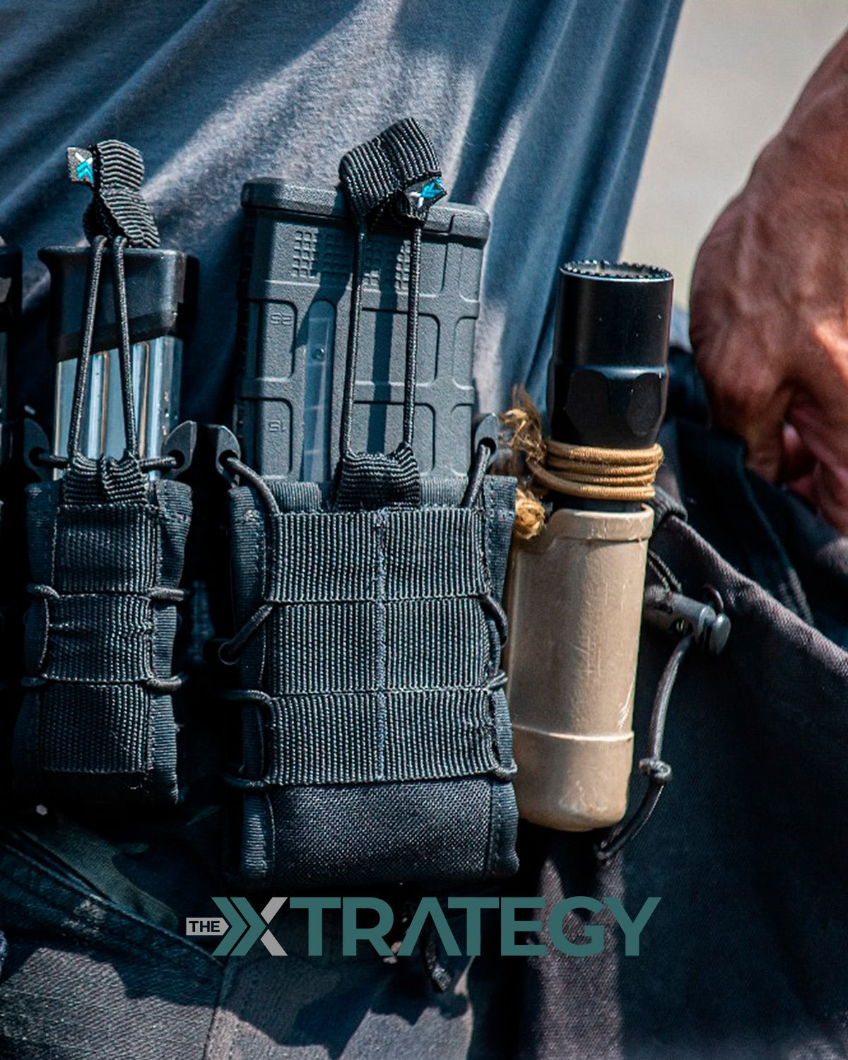 PORTA CARREGADOR DE FUZIL  MOLLE X1 / FAST MAG M4 & AK